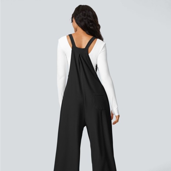 Black Halara Women's Jumpsuit That's SOLDOUT ONLINE - Picture 2 of 3